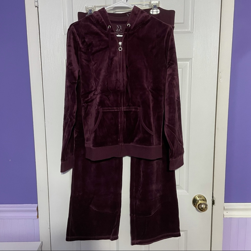 NY&C Velour Set